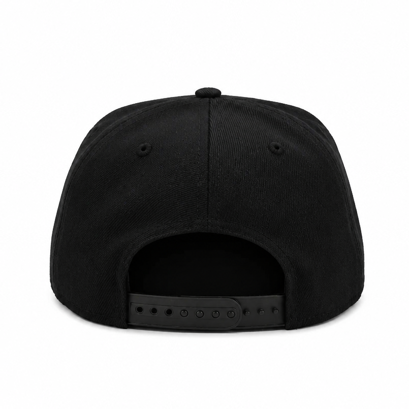 MEN'S 950 NEW ERA NBA TORONTO RAPTORS BLACK/GREEN WITH RED LOGO SNAPBACK HAT