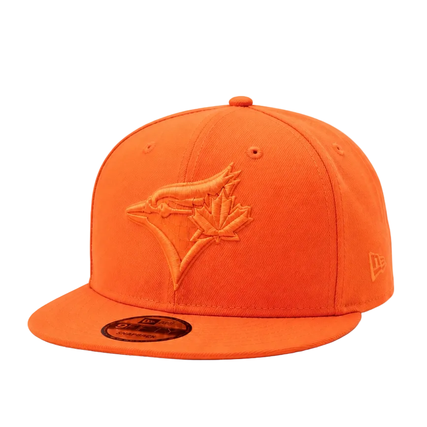 9FIFTY NEW ERA MEN'S MLB TORONTO BLUE JAYS ORANGE SNAPBACK HAT