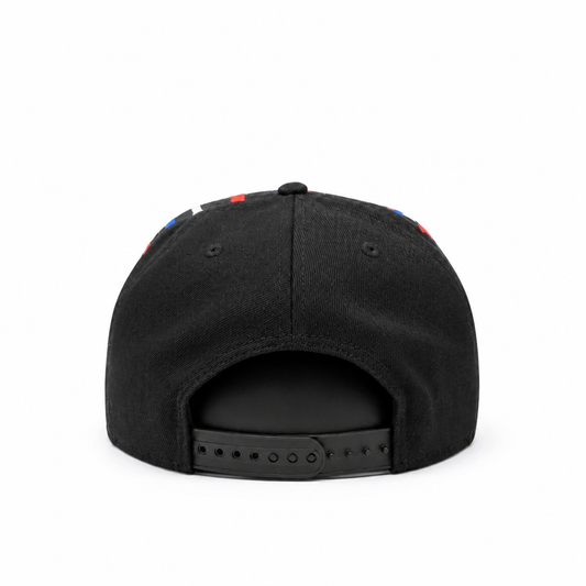 MEN'S NEW ERA NFL BUFFALO BILLS 9FIFTY ALL OVER PRINT BLACK SNAPBACK HAT