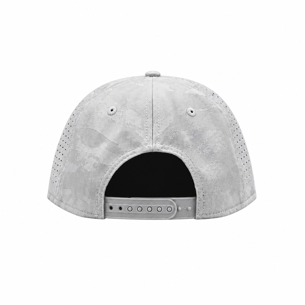NEW ERA MEN'S 9SEVENTY STRETCH-SNAP NBA PHILADEPHIA 76ERS GREY CAMO SNAPBACK HAT