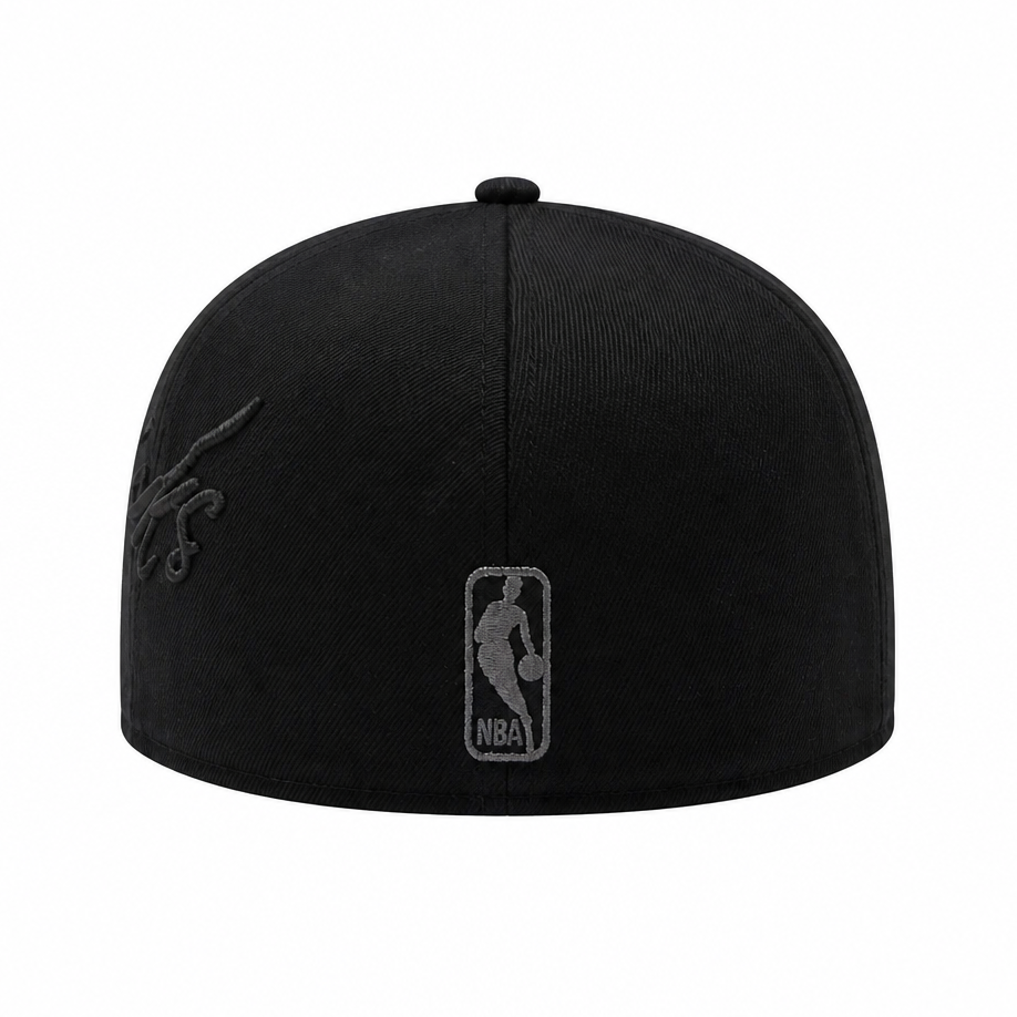 NEW ERA 59FIFTY NBA NEW YORK KNICKS BLACK & GREY FITTED HAT