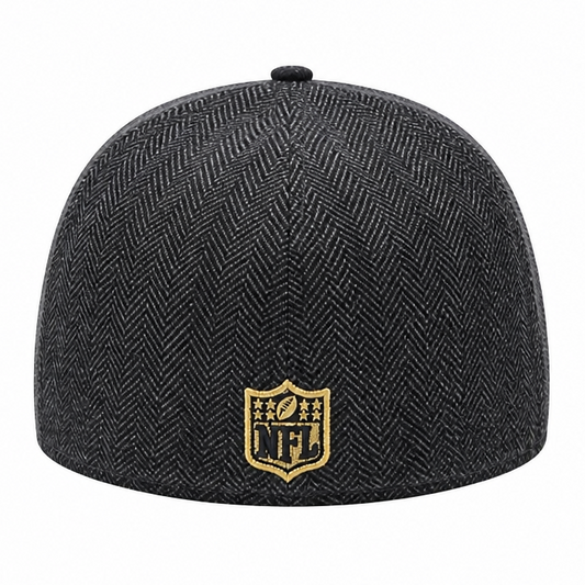 NEW ERA 59FIFTY NFL BUFFALO BILLS CHARCOAL GREY & BLACK FITTED HAT