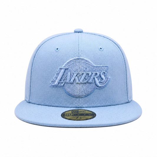 NEW ERA 59FIFTY NBA LOS ANGELES LAKERS BLUE FITTED HAT