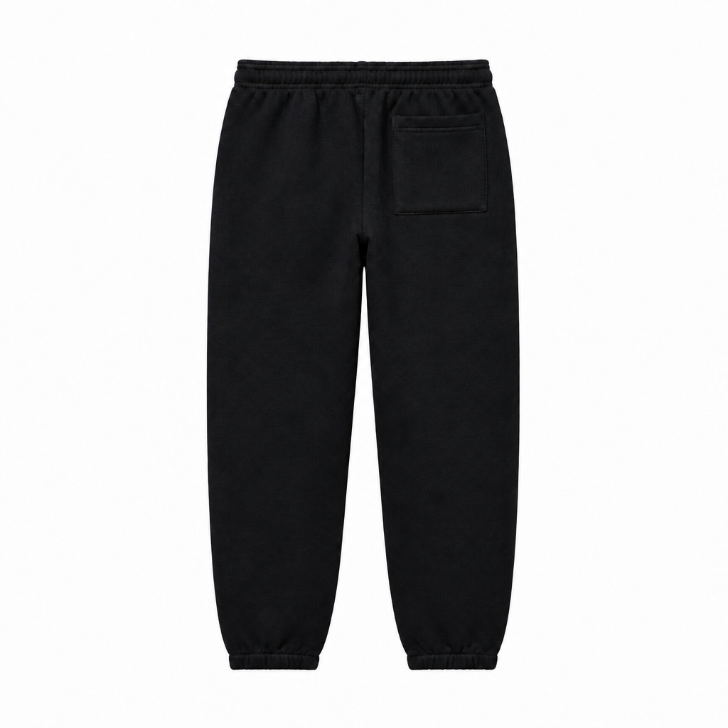 GAP MEN'S FLEECE BLACK JOGGER
