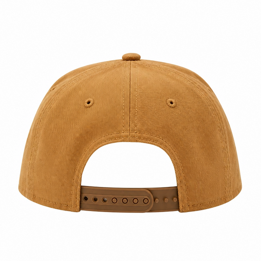 NEW ERA MEN'S 9FORTY A-FRAME MLB NEW YORK YANKEES BROWN SNAPBACK HAT