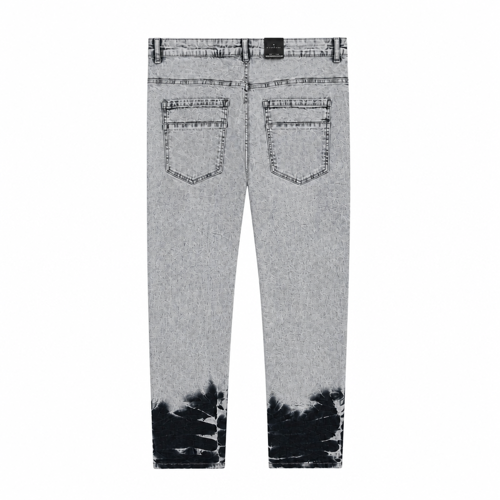 M.SOCIETY FASHION DENIM SKINNY FIT STRETCH JEANS (ICE BLUE)