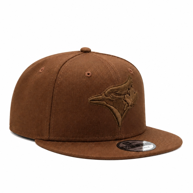 MEN'S NEW ERA MLB 9FIFTY ALL BROWN TORONTO BLUE JAYS SNAPBACK HAT