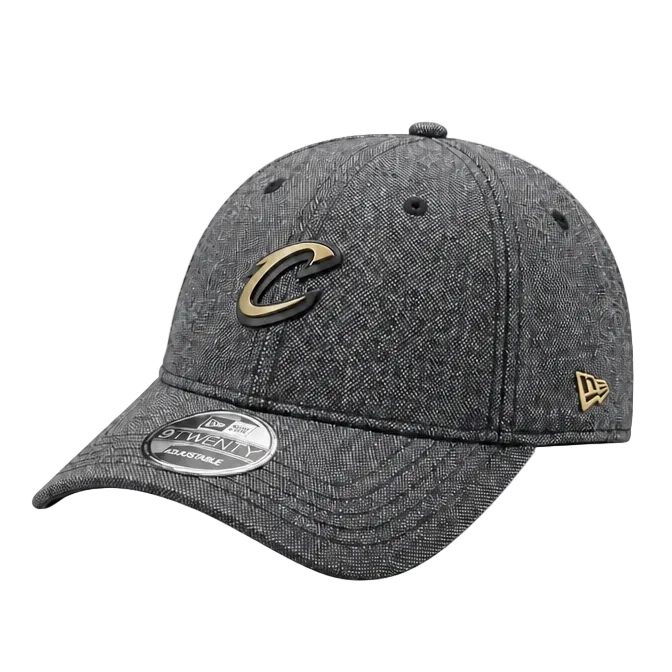 MEN'S NEW ERA NBA 9TWENTY CLEVELAND CAVALIERS CHARCOAL GREY STRAPBACK CAP