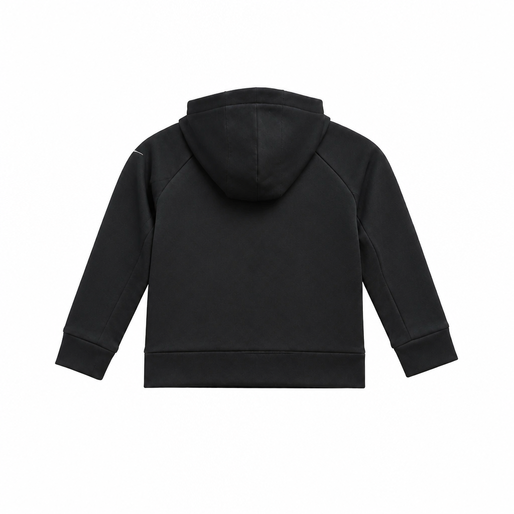 NIKE KIDS ZIPPER HOODIE (CHARCOAL & BLUE) (SIZE