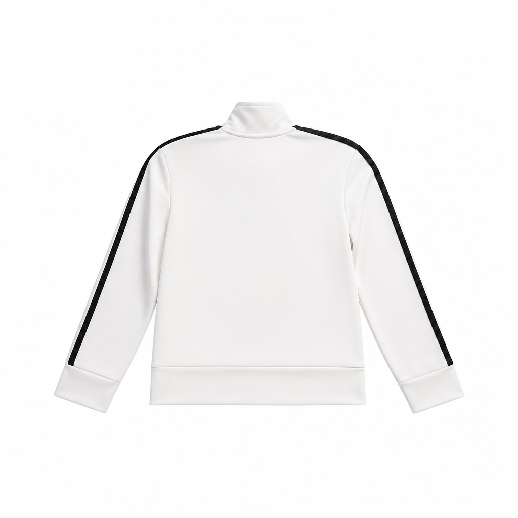ADIDAS KIDS TRICOT JACKET (UNISEX) (Available in Grey, White and Black) (Sizes Youth 8-15Y)