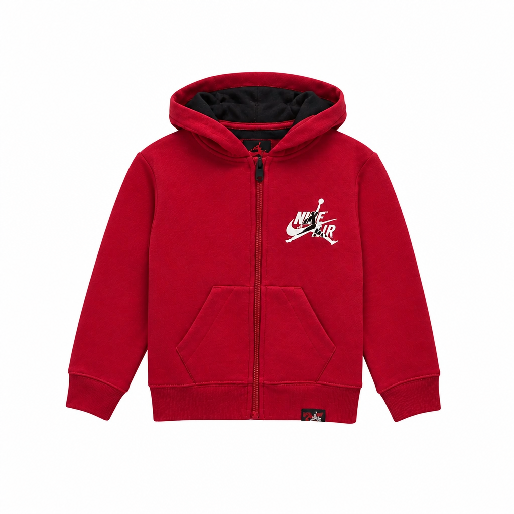 JORDAN KIDS CLASSIC HOODIE ( 4 - 7 YEARS) (Available in Red and Black)