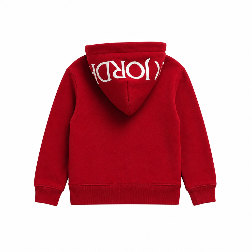 JORDAN KIDS CLASSIC HOODIE ( 4 - 7 YEARS) (Available in Red and Black)