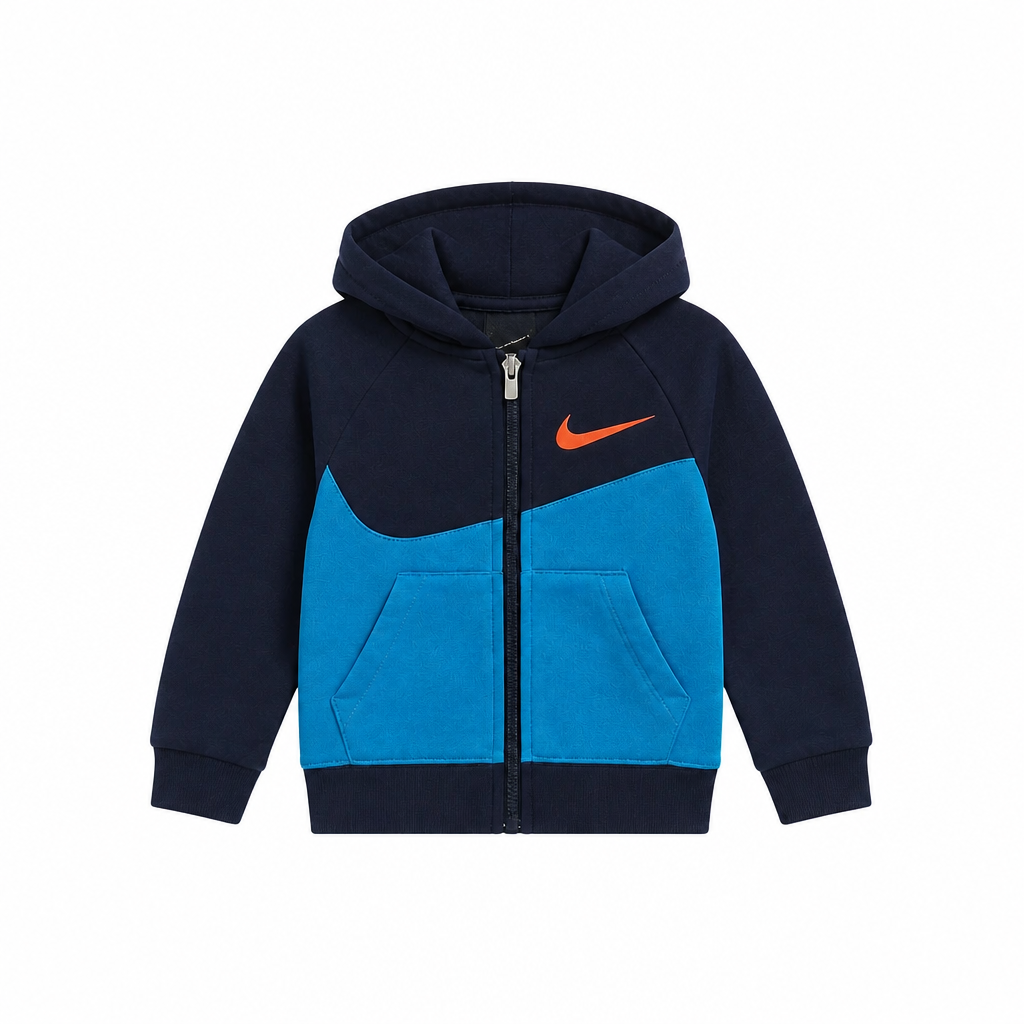 NIKE KIDS SWOOSH FZ HOODIE