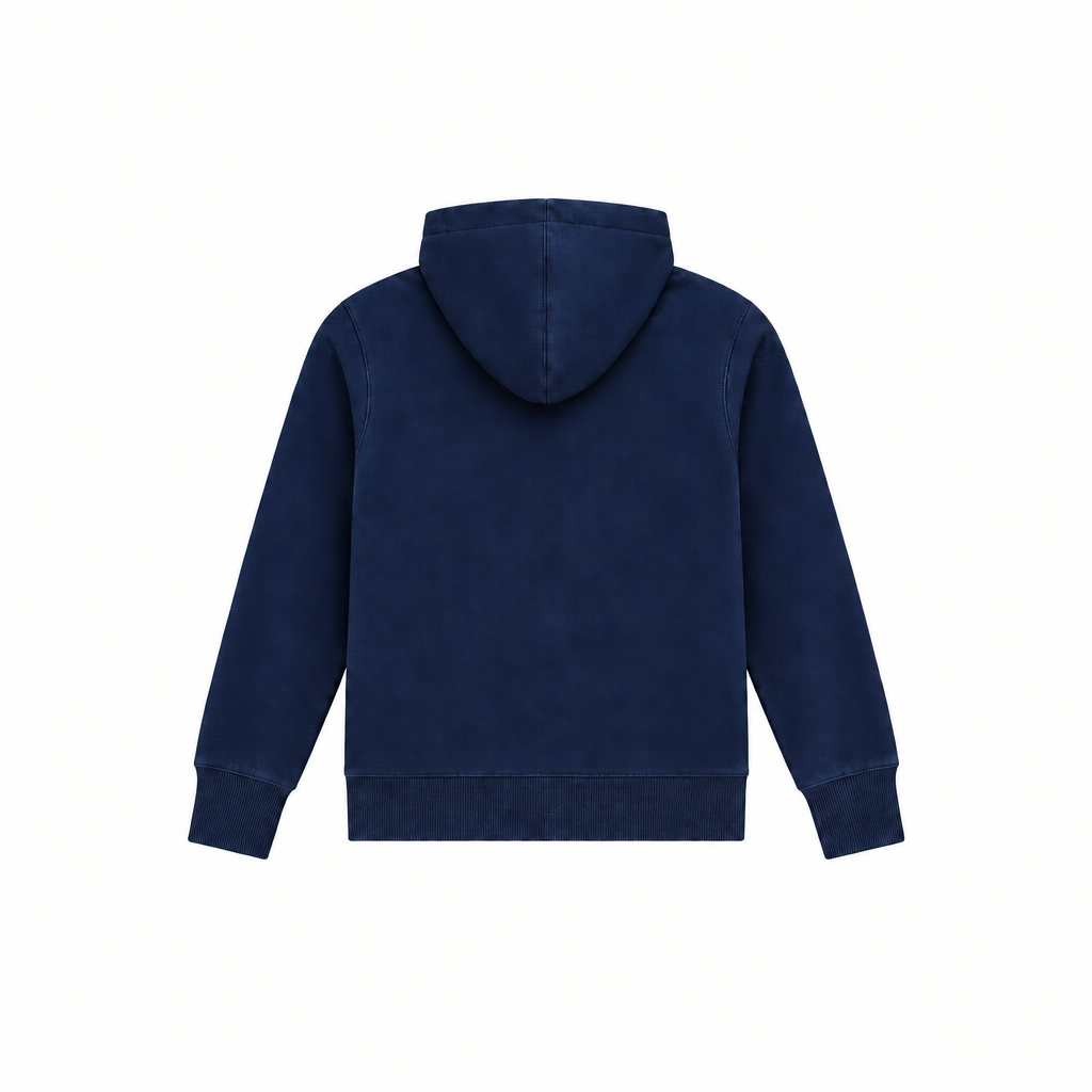 EARN IT JORDAN HOODIE (SMALL- X-LARGE) (NAVY)