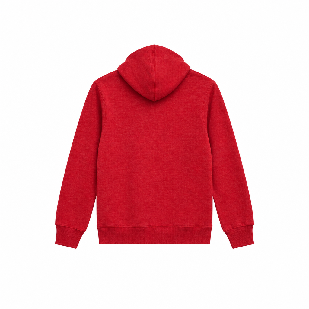 EARN IT JORDAN HOODIE (SMALL- X-LARGE) (RED)