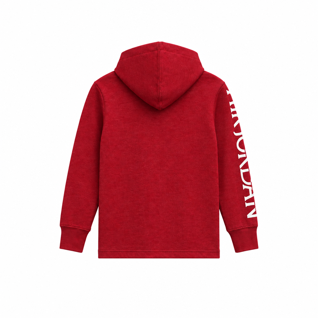 JORDAN KIDS JUMPMAN CLASSIC RED HOODIE (YOUTH SZE S-XL)