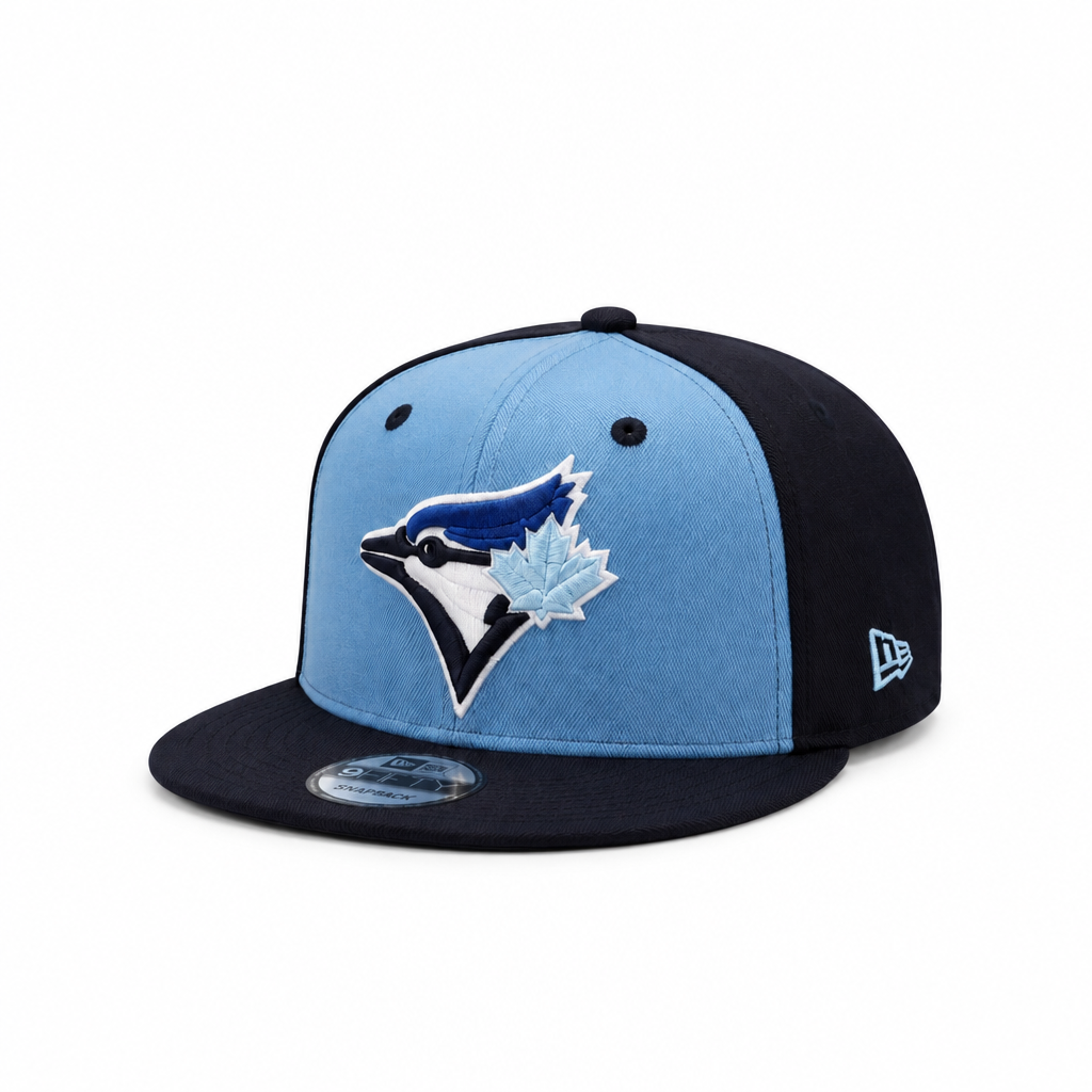 9FIFTY NEW ERA MLB 1993 WORLD SERIES TORONTO BLUE JAYS NAVY SKY BLUE SNAPBACK HAT