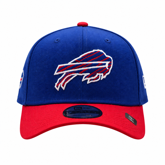 MEN'S NEW ERA NFL THE LEAGUE ROYAL BLUE BUFFALO BILLS 9FORTY A-FRAME SNAPBACK HAT