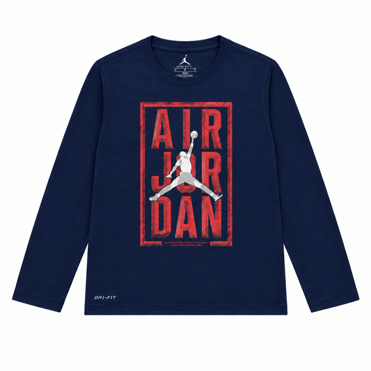 AIR JORDAN DRIFIT LS TEE Navy