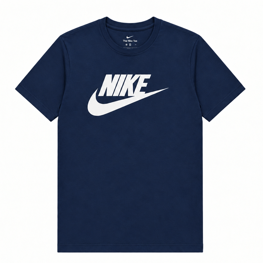 NIKE MEN'S FUTURA ICON NAVY BLUE T-SHIRT