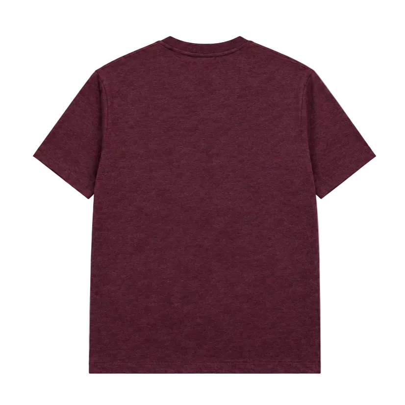 NIKE MEN'S SPORTSWEAR CLUB EMBROIDERED FUTURA BURGUNDY RED T-SHIRT