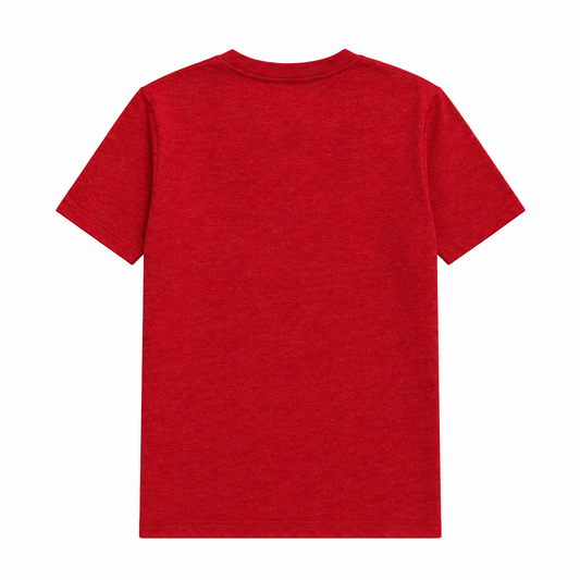 NIKE MEN'S SPORTSWEAR CLUB EMBROIDERED FUTURA RED T-SHIRT