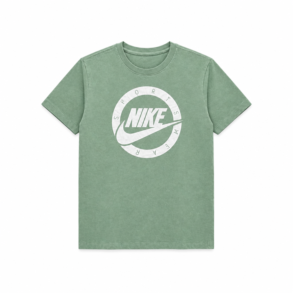 NIKE SPORTSWEAR MEN'S GREEN T-SHIRT