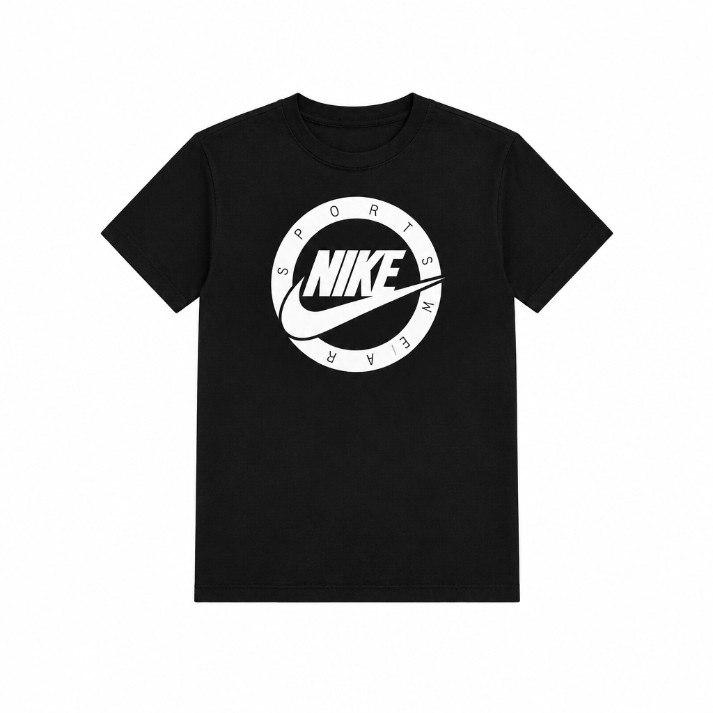 NIKE SPORTSWEAR MEN'S BLACK T-SHIRT