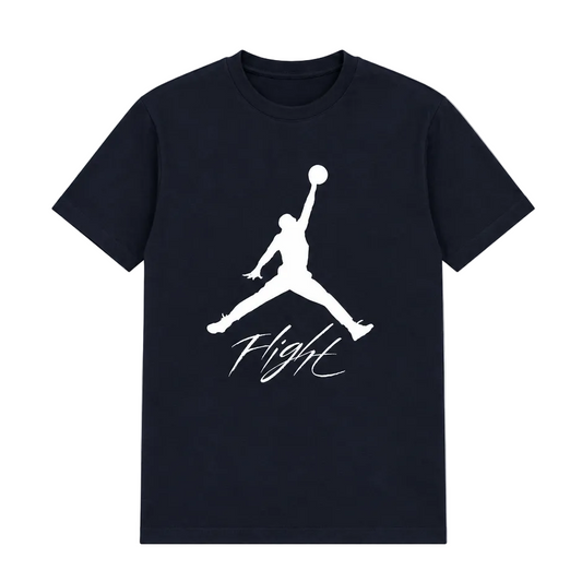 JORDAN MEN'S JUMPMAN FLIGHT NAVY BLUE T-SHIRT