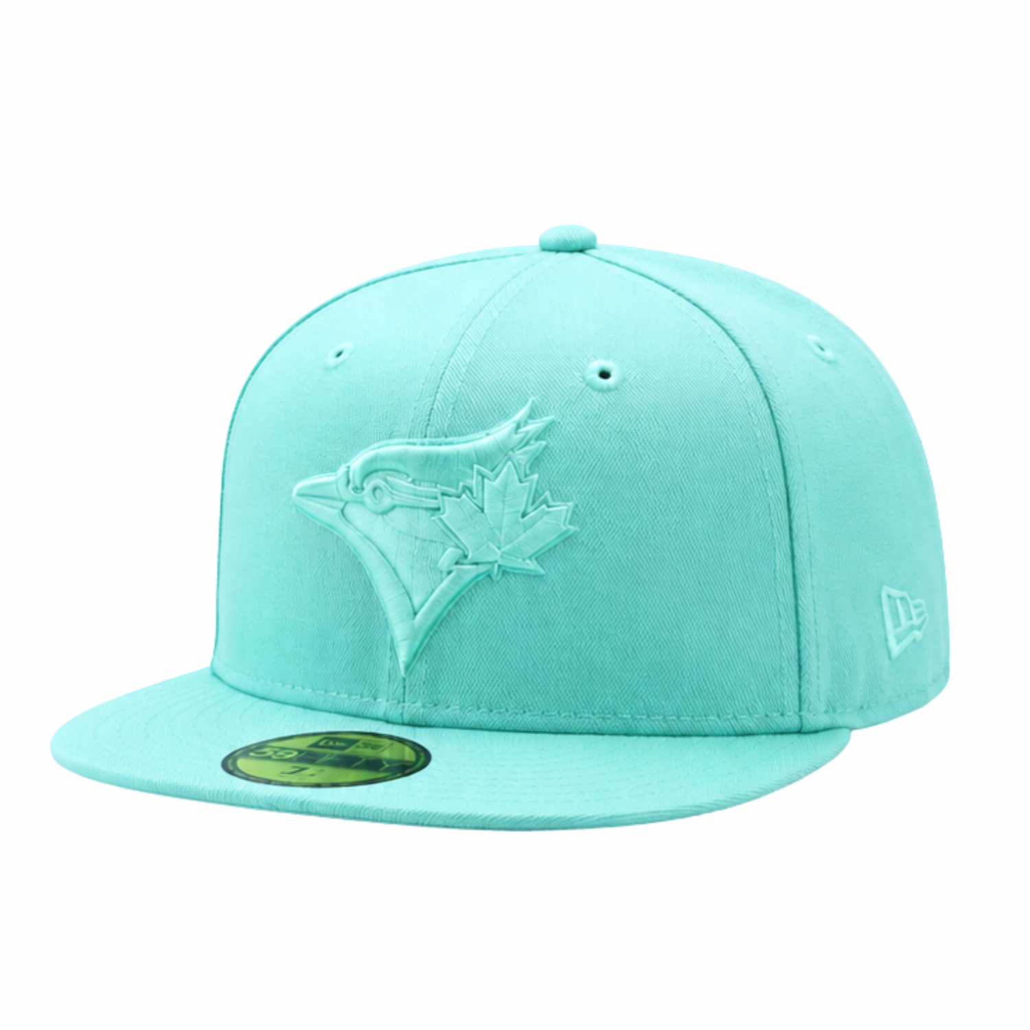 59FIFTY NEW ERA MLB 50TH ANNIVERSARY TORONTO BLUE JAYS TURQUOISE FITTED HAT