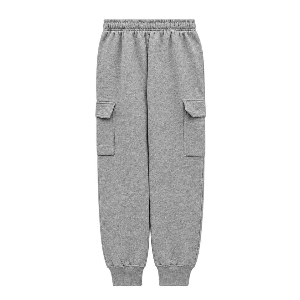 NIKE MEN'S CLUB FLEECE GREY CARGO JOGGERS