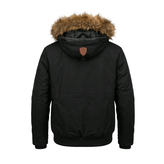 INFINITY MENS PADED BLACK WINTER JACKET