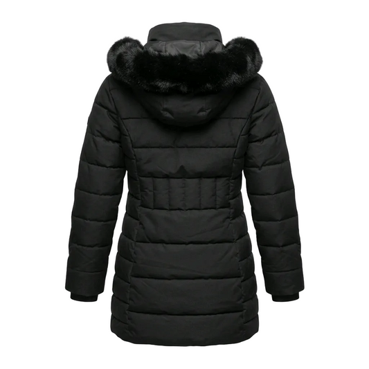 KOLDTEK WOMEN'S LONG PARKA BLACK WINTER JACKET