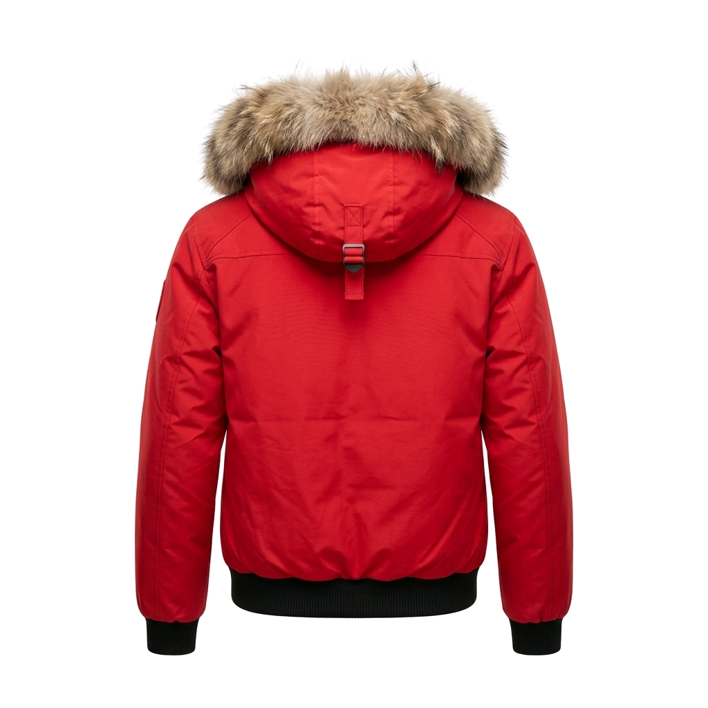 REDX MEN'S RED BOMBER WINTER JACKET