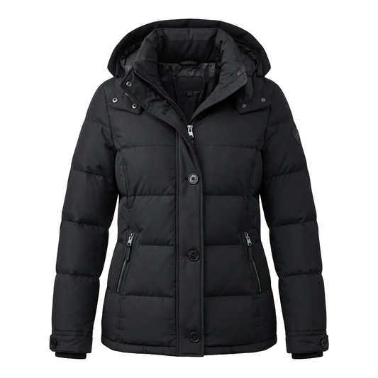 NOIZE DIVISION MONTANA 14 WOMEN'S BLACK PARKA WINTER JACKET