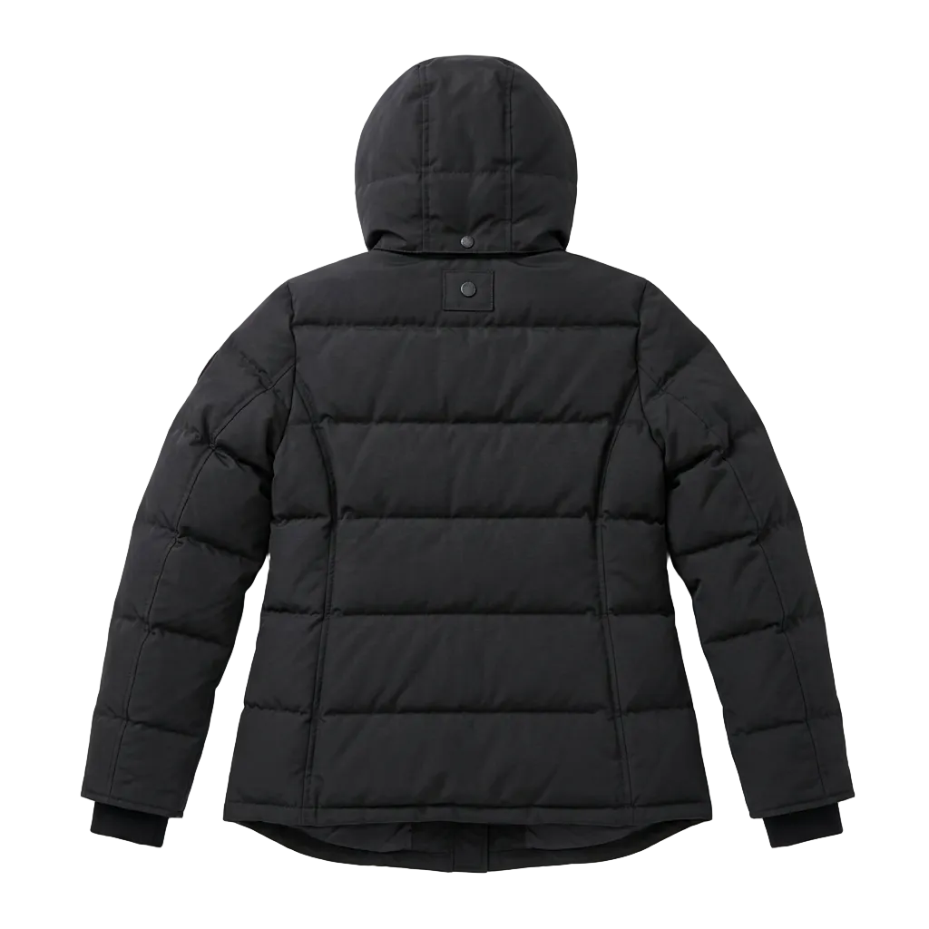 NOIZE DIVISION MONTANA 14 WOMEN'S BLACK PARKA WINTER JACKET