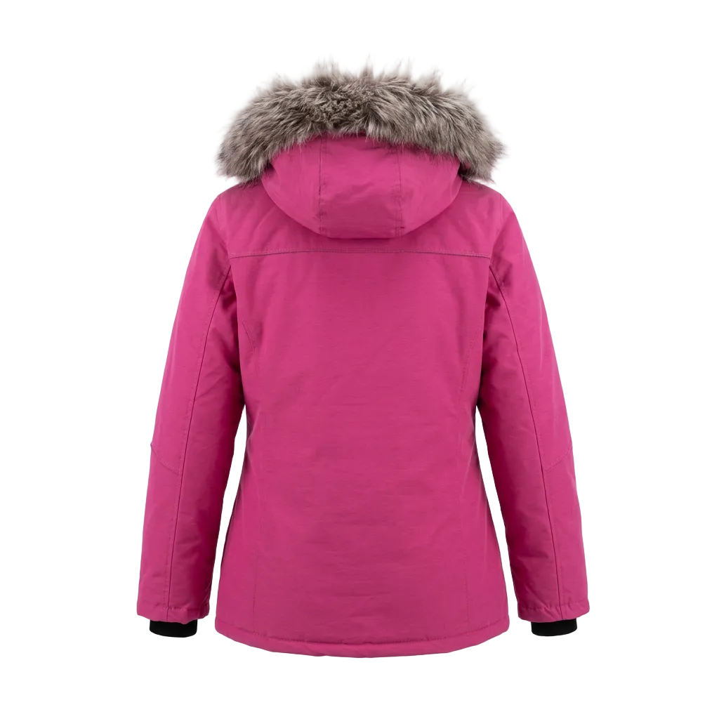 NOIZE DIVISION LILY 14 WOMEN'S RASPBERRY ROSE PINK WINTER JACKET
