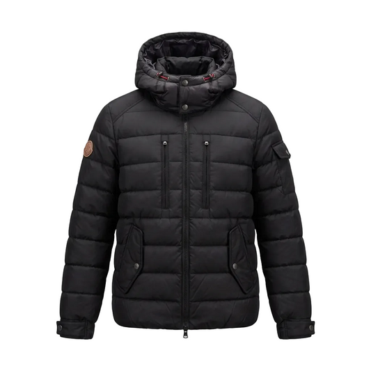 JACK & JONES ORIGINALS MEN'S LITE SHORT PUFFER BLACK JACKET