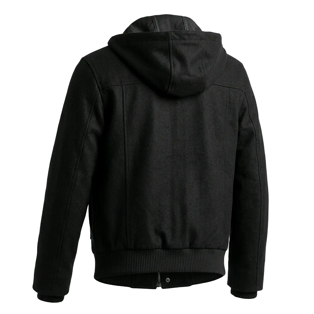 JACK & JONES CROOP WOOL CORE 9 2011 BLACK JACKET