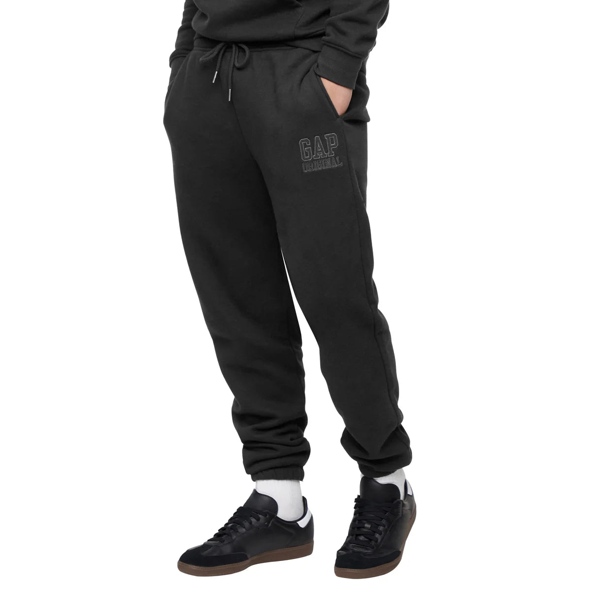 GAP MEN'S FLEECE JOGGERS (BLACK)