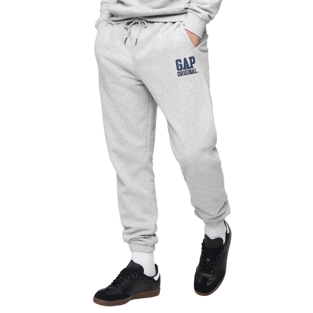 GAP MEN'S FLEECE JOGGERS (GREY)