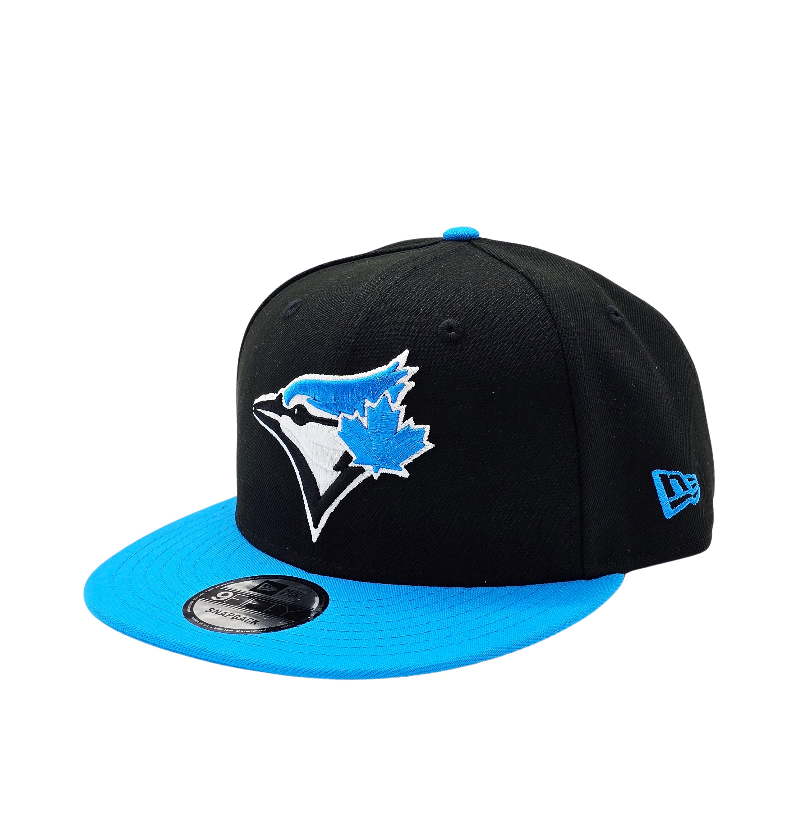 NEW ERA 9FIFTY MLB 1992 WORLD SERIES TORONTO BLUE JAYS BLACK/BLUE SNAPBACK HAT