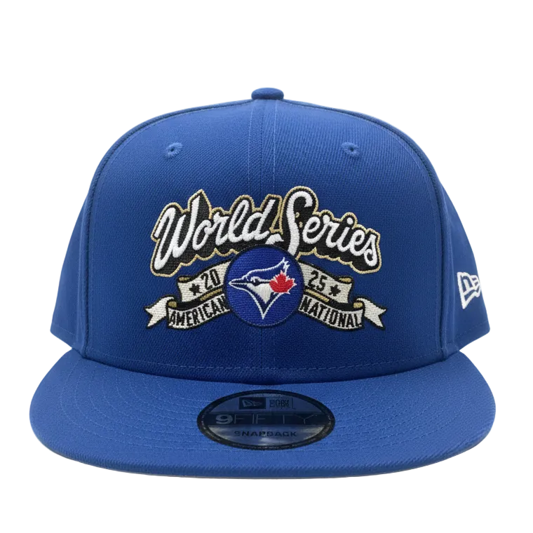 NEW ERA 9FIFTY MLB TORONTO BLUE JAYS WORLD SERIES 2025 AMERICAN NATIONAL LEAGUE SNAPBACK HAT