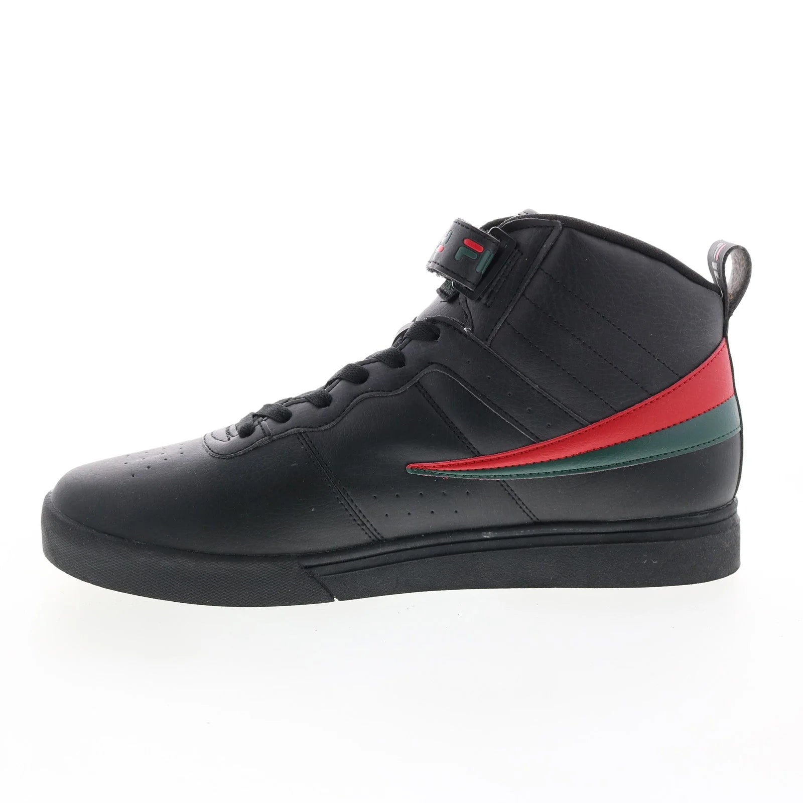 FILA VULC 13 REPEAT LOGO HIGH TOP SHOE (BLACK)