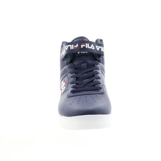 FILA VULC 13 REPEAT LOGO HIGH TOP SHOE (NAVY)