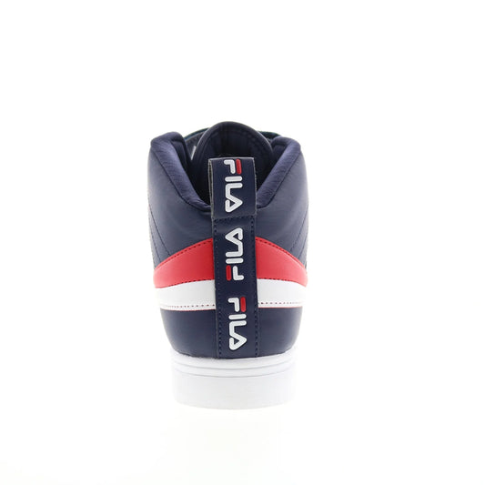 FILA VULC 13 REPEAT LOGO HIGH TOP SHOE (NAVY)