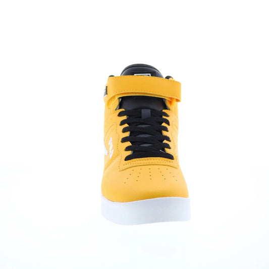 FILA MEN'S VULC 13 DIAMO HIGH TOP SHOE (YELLOW)