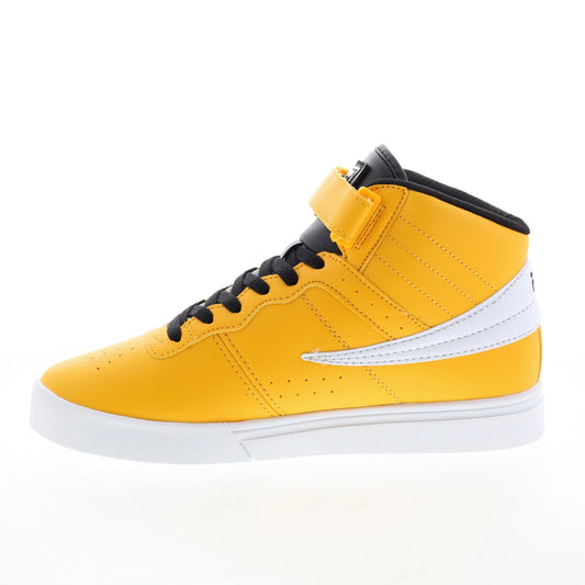 FILA MEN'S VULC 13 DIAMO HIGH TOP SHOE (YELLOW)
