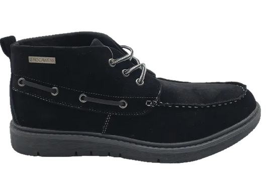ROCAWEAR CHUKKA BLACK BOOTS