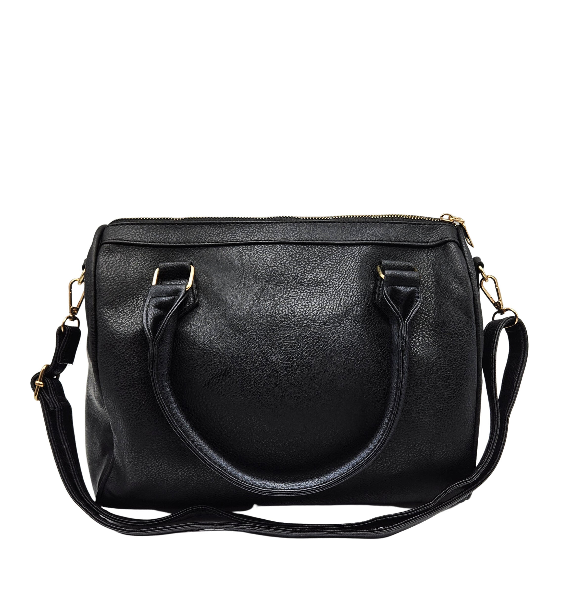 BEVERLY HILLS WOMEN'S BLACK FANCY HAND BAG